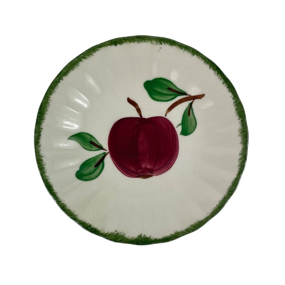 Blue Ridge Southern Pottery Quaker Apple Bread & Butter Plate